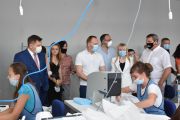 Чернігівський міський голова взяв участь у відкритті в місті нового виробництва з пошиття медичного захисного одягу