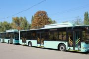 Чернігів отримав два нові тролейбуси марки "Барвінок"