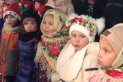 250 хористів заспівали з чернігівцями «Щедрик» на Красній площі