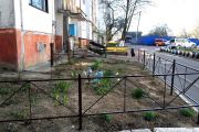 Жінка – молодець! Чернігівська пенсіонерка зробила благоустрій біля свого під’їзду, подавши проект Бюджету участі