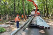 На кладовищі в Ялівщині роблять освітлення і встановлять камери відеонагляду – вчиняються акти вандалізму на могилах