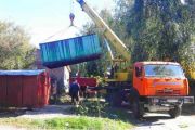 У Чернігові триває демонтаж незаконних гаражів