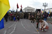 У Чернігові відзначили перший День українського добровольця (ФОТОРЕПОРТАЖ)