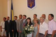 У Чернігові привітали Олену Костевич та її тренерів