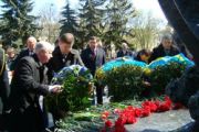 У Чернігові вшанували пам'ять загиблих чорнобильців