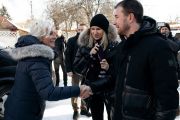 У Чернігові з першим візитом — Спікерка Парламенту Латвії Дайга Міеріня